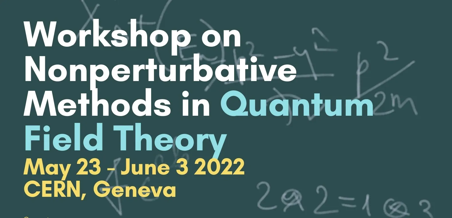 Call for Applications to Workshop Inclusivity Initiative